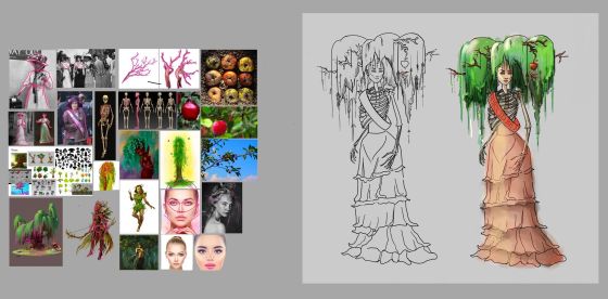 Tree Sufragette Woman